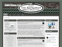 Tablet Screenshot of forum.thesacrament.net